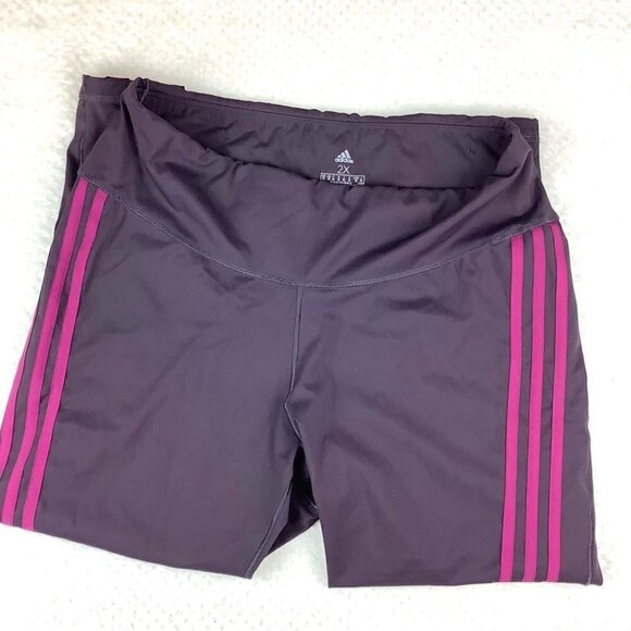 ADIDAS 3-STRIPES 7/8 TIGHTS LEGGINGS 2X - Picture 4 of 8